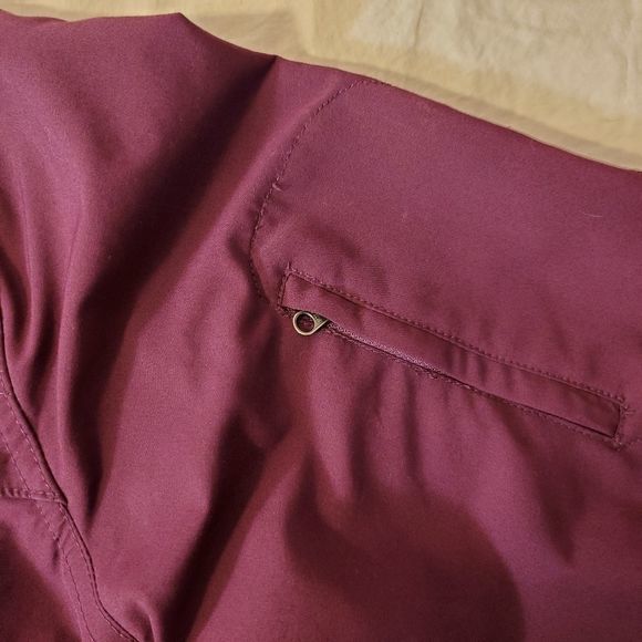 Eddie Bauer Lightweight Jacket Removable Hood Many Pockets - Picture 7 of 12